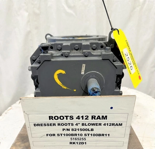 Item 2526: Roots Model 412 Ram Blower, Unused