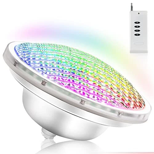 21W 12-24V PAR56 LED Piscine Submersibles Lampe de Piscine Imperméable IP68 É...