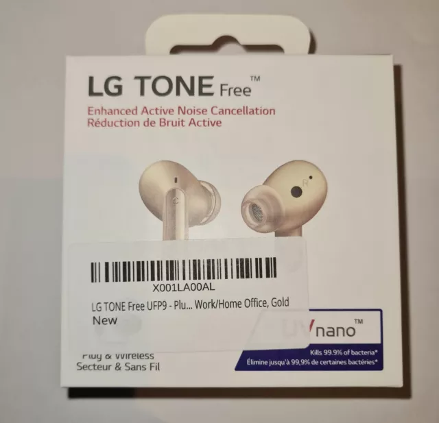 LG TONE Free UFP9 - Plug and Wireless True Wireless Bluetooth Earbuds(TWS),