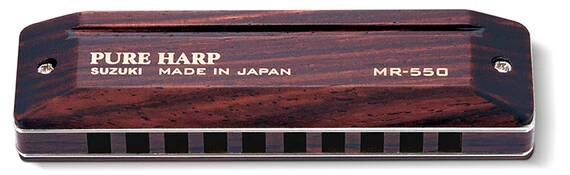Harmonica diatonique Suzuki Pure Harp MR-550 neuf Mi - E  --> Envoi rapide !