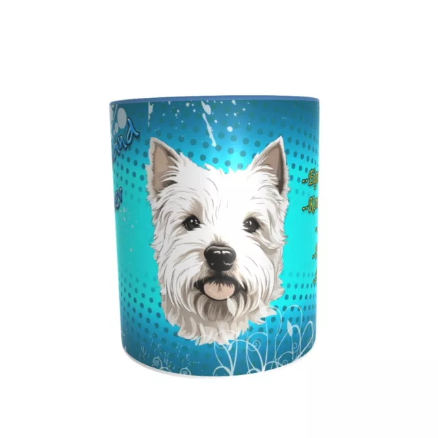 West Highland Terrier Keramiktasse   Hundeliebhaber  Geschenk- Fun