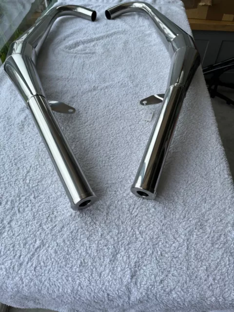 Yamaha RD 250/350 LC NEW Stainless Steel Exhausts.