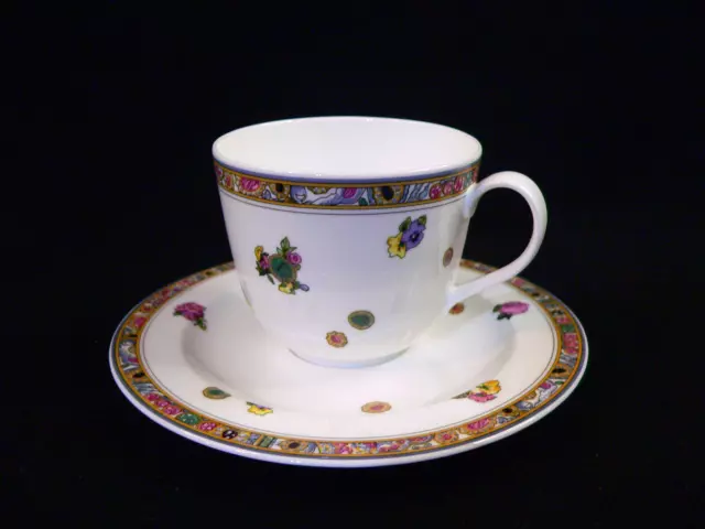 Hutschenreuther Leonard Paris Rubis Kaffeegedeck 2tlg Kaffeetasse u Untertasse