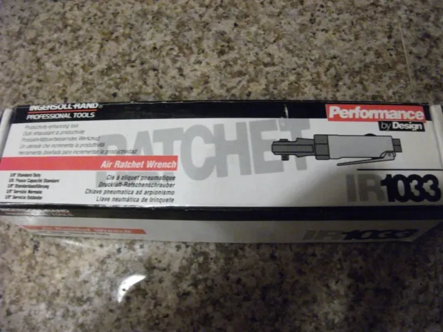 Ingersoll Rand Professional Tools 3/8" Drive Air Ratchet Wrench Standard Duty