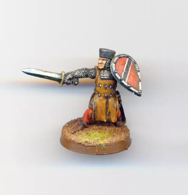 CITADEL WARHAMMER OOP 1980s BRETONNIAN KNIGHT WELL PAINTED