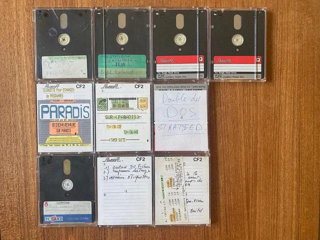 Lot De 10 Disquettes De Jeux Pour Atari ST - État Très Bon - Jeux Rétro Collector