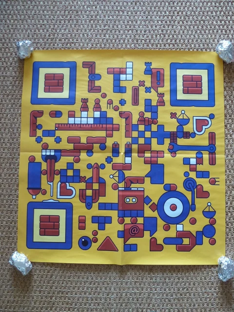 AFFICHE CONCEPT ART QR code ARTIST Jess3 Gaming EUR 30,00 - PicClick FR