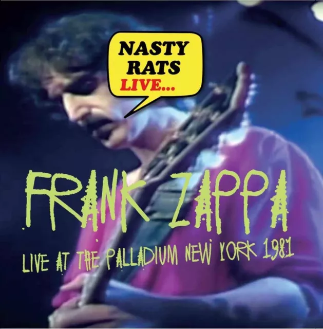 FRANK ZAPPA BÖSE RATS LIVE...LIVE AT THE PALLADIUM NEW YORK 1981 2 CD Neu 52910129