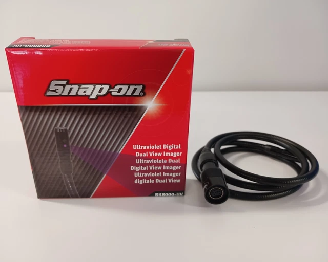 Snap-on BK5600DUAL55 Digital Borescope – Flexible Shaft, LED Lights, LCD Display