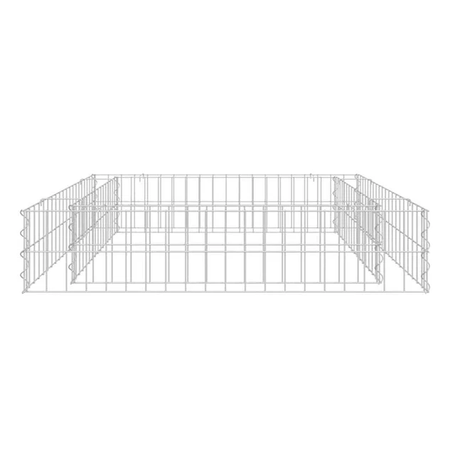 Susany Gabionen Hochbeet, 40x40x40 Cm – Würfelförmiger Steinkorb Aus Draht Für Pflanzen