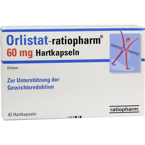 ORLISTAT-ratiopharm 60 mg Hartkapseln 42 St PZN 8845398