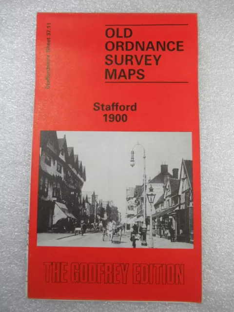 STAFFORD 1900 - Old Ordnance Survey Maps Godfrey Edition