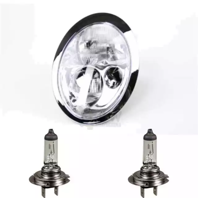 Faro Izquierdo para BMW Mini R50/R52/R53 06/ 01-06/04 H7/H7 con Motor