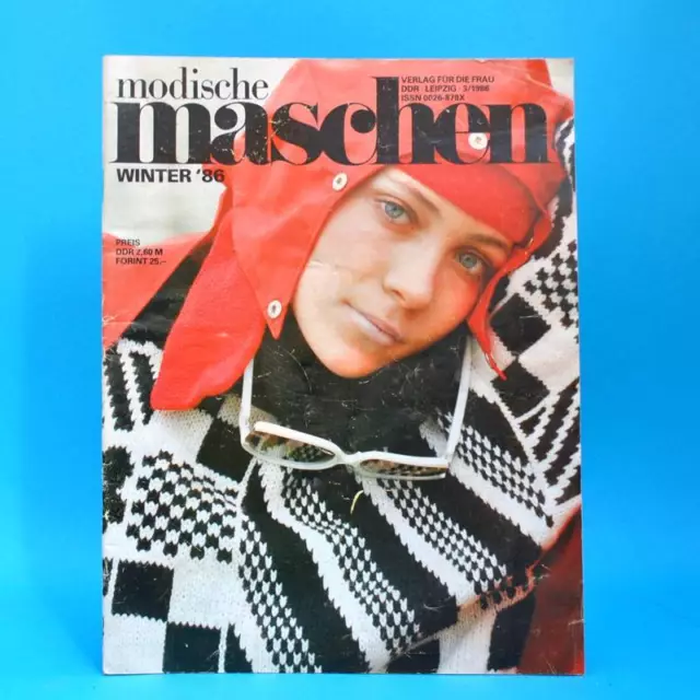 Modische Maschen 3 von 1986 | Schnittmuster Mode Verlag für die Frau | DDR X