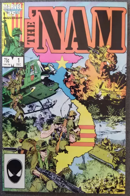 The ‘NAM #1 (1986, Marvel) VF/NM Vietnam War free ship