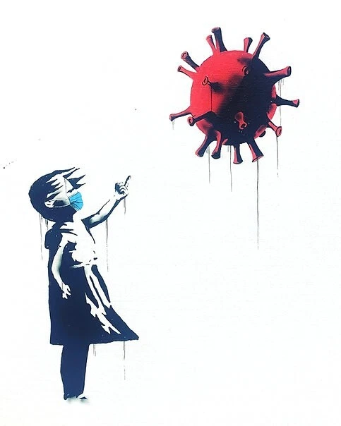 OneMizer - Corona plus y'en a encore !  (RARE AP) (no Banksy)