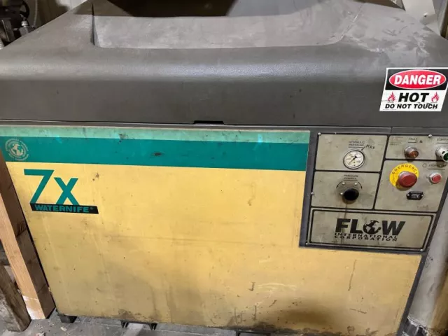 Flow 7X Waternife Waterjet Cutting Machine Intensifier