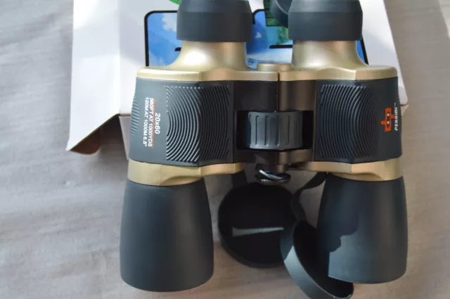 Day/Night Prism 20x60 Binoculars "Perrini" Ruby Lenses