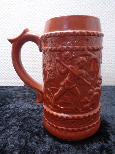 Cerámica Gres Porcelánico Jarra de Cerveza - Bärentöter - Vintage - II