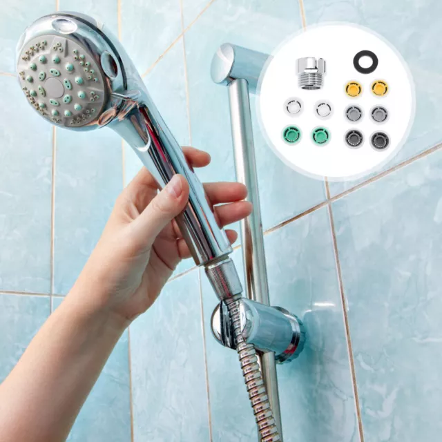Válvulas de transferencia de flujo de ducha suministros de baño accesorios de manguera limitador todo bronce