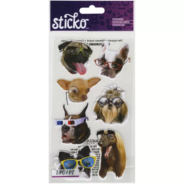 Sticko Stickers-Funny Chiens, E5201250