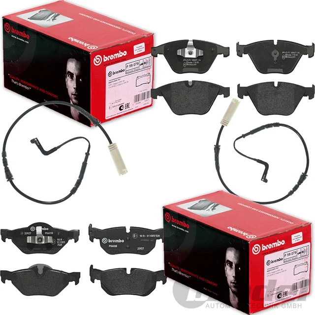 BandelOne Brembo Bremsbelagsatz Set Vorne+hinten Für BMW 3er E90, E91, E92, E93