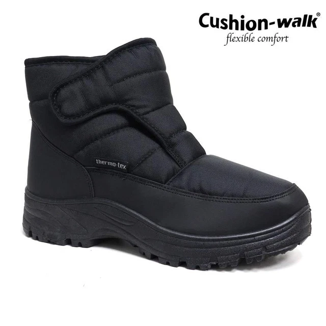 MENS SNOW BOOTS Winter Thermo Tex Warm Thermal Ski Fur Non Slip Showerproof Boot 24.95 PicClick UK