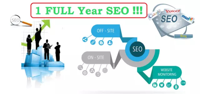 1 Full YEAR Custom SEO Website Package.Get rank, backlinks, authority and Sales.