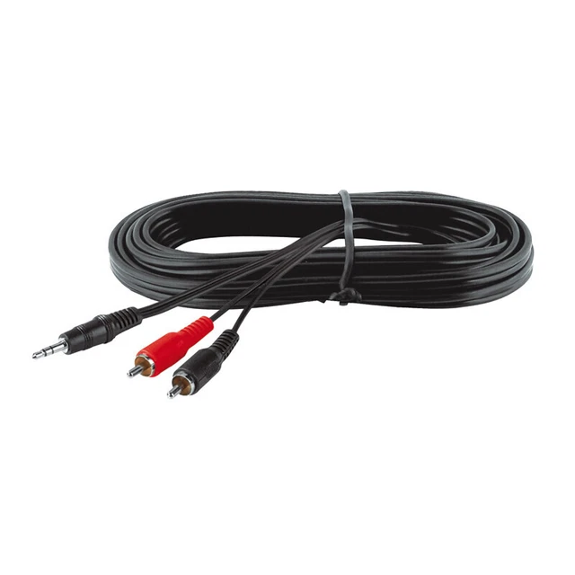 Câble audio stéréo -  jack mâle / cinch mâle - 1.5 m  - Sintron