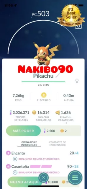 Pokémon Go ✨ GBL reward: Shiny Pikachu libre ✨ trade registered (20k  Stardust)