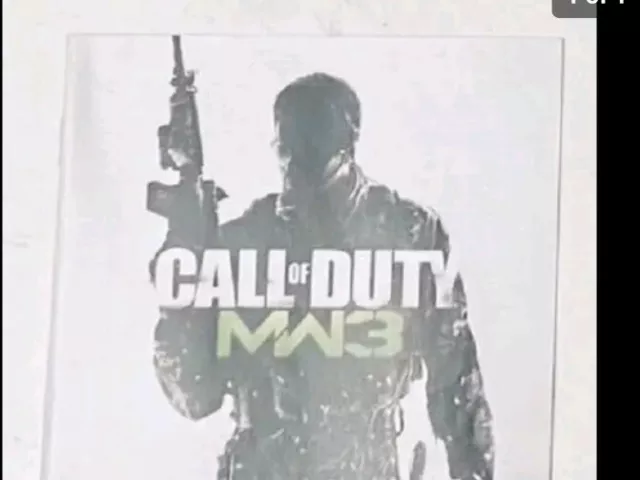 Call of Duty Modern Warfare 3 - So PlayStation 3 PS3 Video Game Manual Booklet