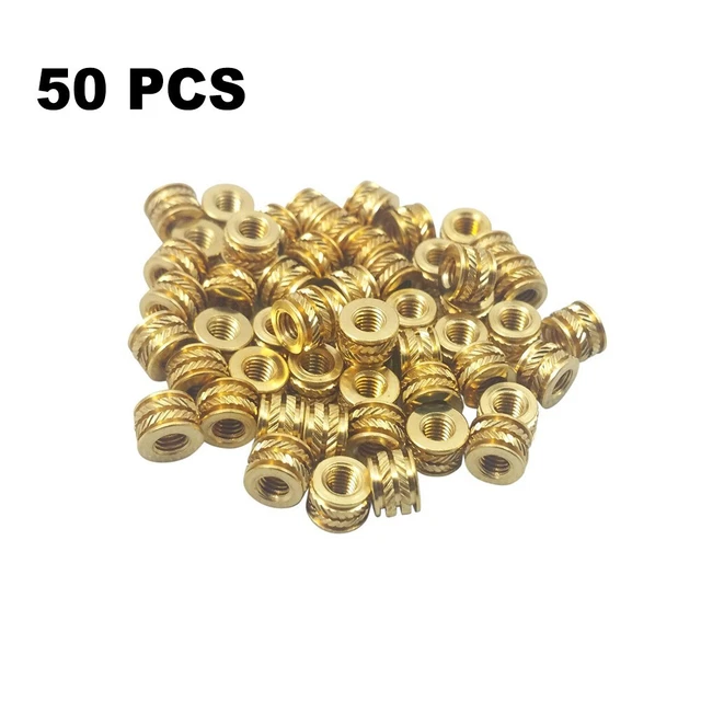 Messing Heizelemente #6 32 6 32 6 für 3D Druck Schrauben Metall (50 Stück) 2
