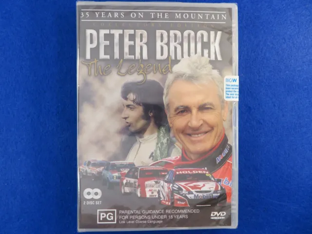 Peter Brock The Legend - Brand New - DVD - Region 4 - Fast Postage !!