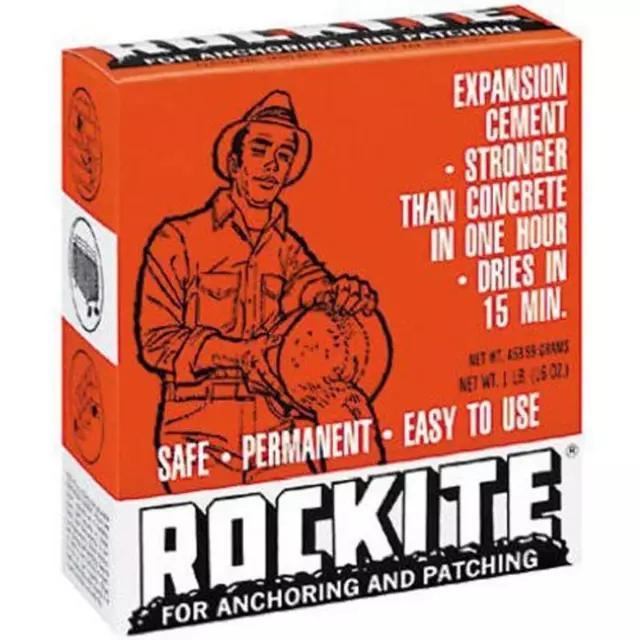 10001 Rockite Expansion Cement 15 Min 1 Lb