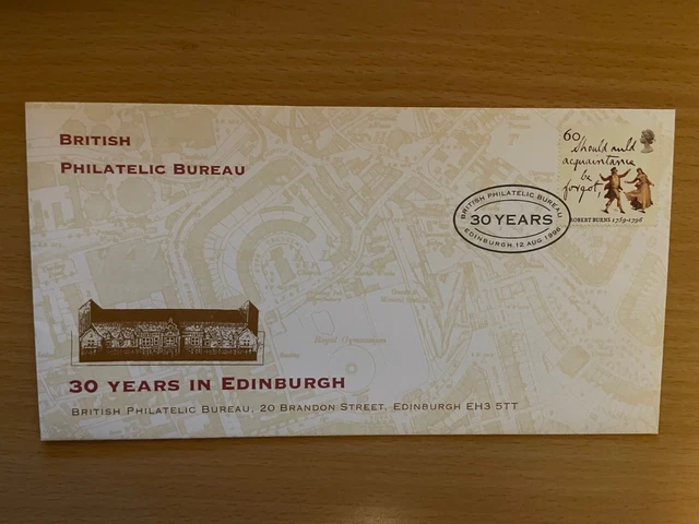 Qe Ii - First Day Cover - 30 Years In Edinburgh - British Philatelic Bureau