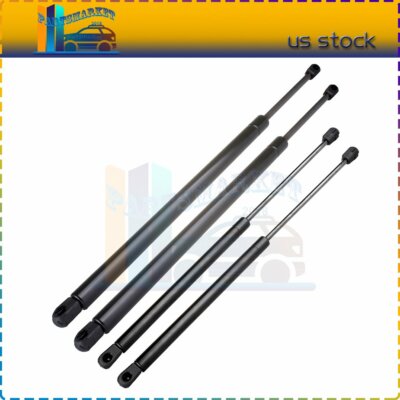2 Pairs Hood+Hatch Tailgate Lift Support Struts For 1998-2002 Lincoln Navigator