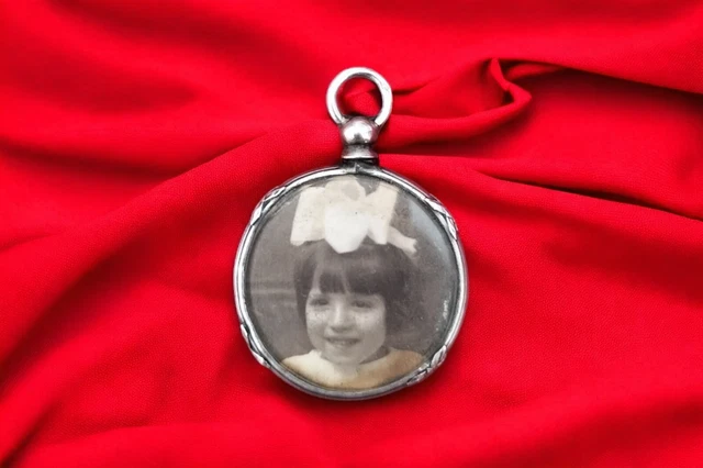Broche Pendentif Ancienne Couleur Or Porte-photo Vintage - Bijou Superbe Occasion