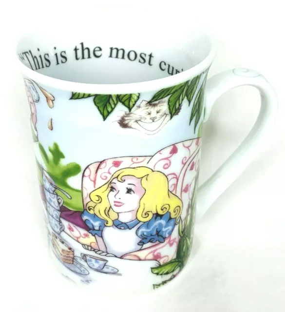 Paul Cardew Alice in Wonderlands Cafe Coffee Tea Cup Mug Porcelain 4" Mad Hatter