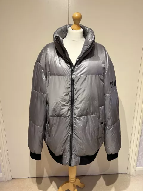 DKNY WATER RESISTANT Puffer Jacket With Ultra Loft Insulation Size M L Bnwt 125.00 PicClick UK