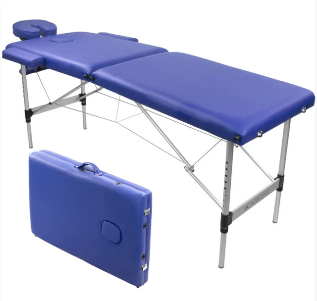 (¡Descripción!) Tumbona de masaje plegable portátil Mobiclinic CM-01 Light 186x60 cm