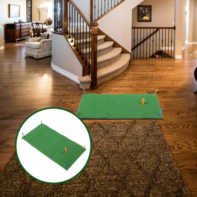 Mini Golf Set Artificial Grass Turf Training Mat for Beginners Indoor Golf-LH