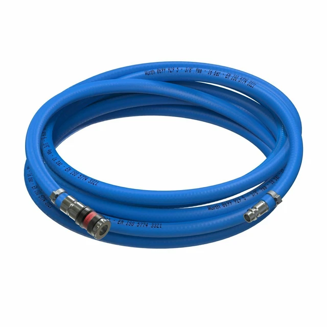 Tubo Aria Compressa PVC 15m - Ø 10/17mm Con Raccordo Automatico - Max 20 Bar Per Compressori - Foto 10