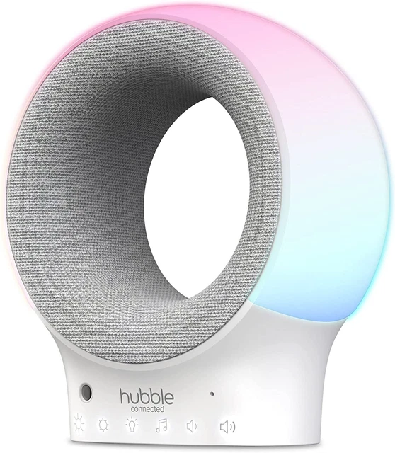Hubble Connected Eclipse Smart Wi-Fi Audio Monitor con Succhietto Luce Notturna