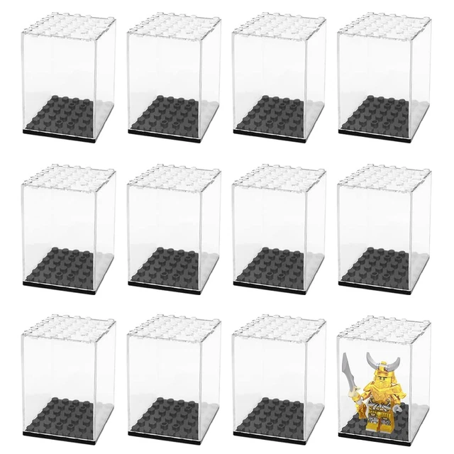 Vetrina Acrilica Per Modellini 30x14x15cm - Trasparente, Base Nera - Per Collezioni E Display - Foto 2