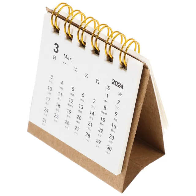 Büromonat Kalender bequemer Tischkalender Haushaltskalender Kalender Office