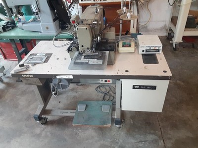 Brother bas 320 Programmable Pattern Tacking Sewing Machine. Standard Floppys!