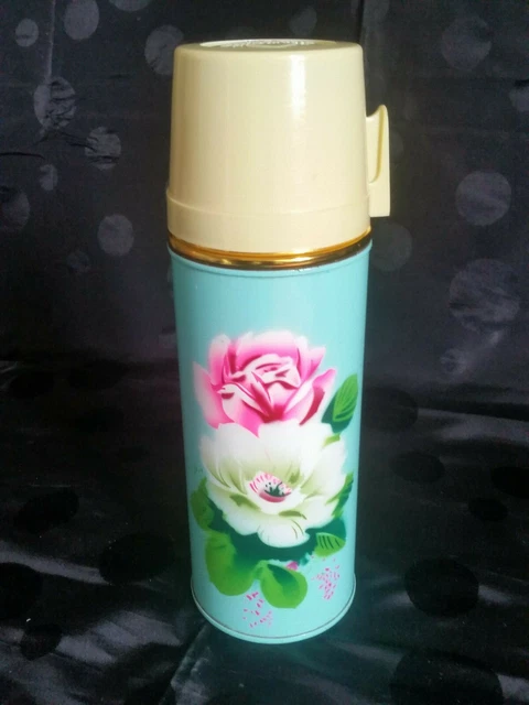 Cafetière Thermos Ancienne Canard - Thermos - Doré Et Or 24 Carats - 1 Litre - Occasion
