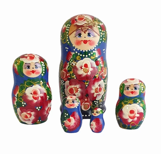 POUPEES RUSSES EMBOITABLES Matriochka Peinte Par Artiste Vinogradova-Chat Blanc EUR 83,52 - FR POUPEES RUSSES EMBOITABLES Matriochka Peinte Par Artiste Vinogradova-Chat Blanc EUR 83,52 - FR