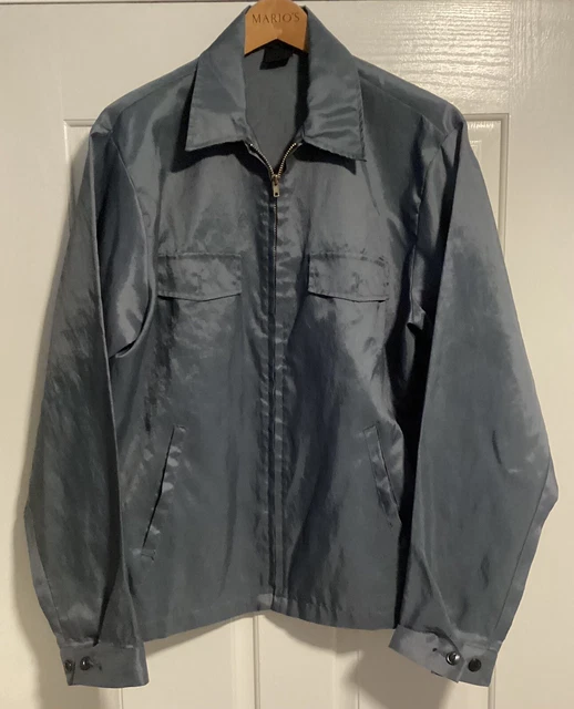 VINTAGE 1960’S BROOKFIELD UNIFORM JacketNylonTALONLARGE LONGCat Eye