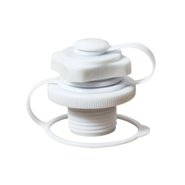 2 Tappi Per Valvola Aria – Ricambio Per Gommoni, Kayak, Materassini – Diametro Filetto 20 Mm